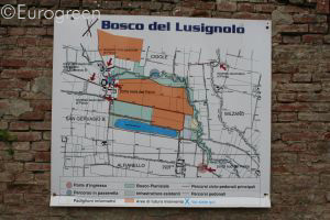 Bosco Lusignolo - mappa